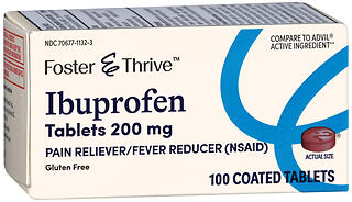 IBUPROFEN 200 MG TABLET (100 tablets)- FT